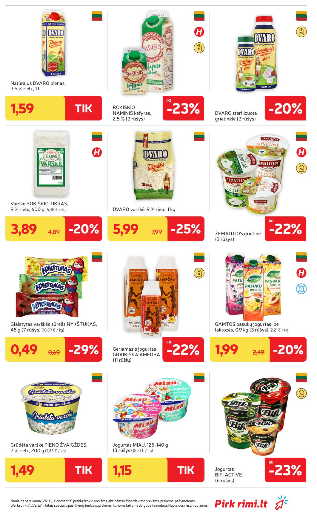 Naujausias RIMI kaininis katalogas 2026.01.27 - 2026.02.02