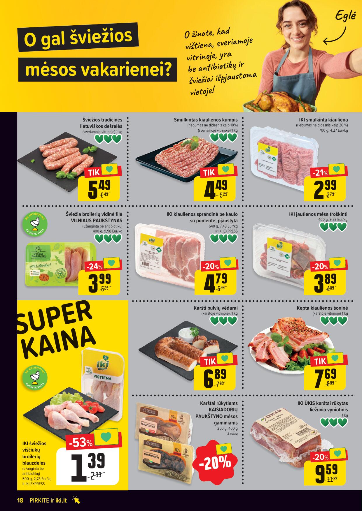 Naujausias IKI kaininis katalogas 2023.11.20 - 2023.11.26