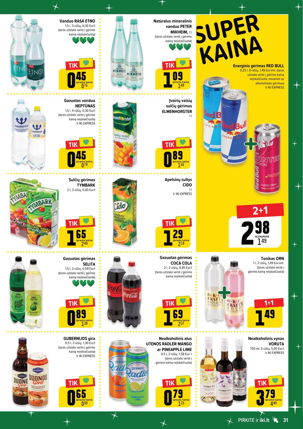 IKI SAVAITĖLĖ akcijų ir nuolaidų leidinys Nr.49 2023.12.04 - 2023.12.10