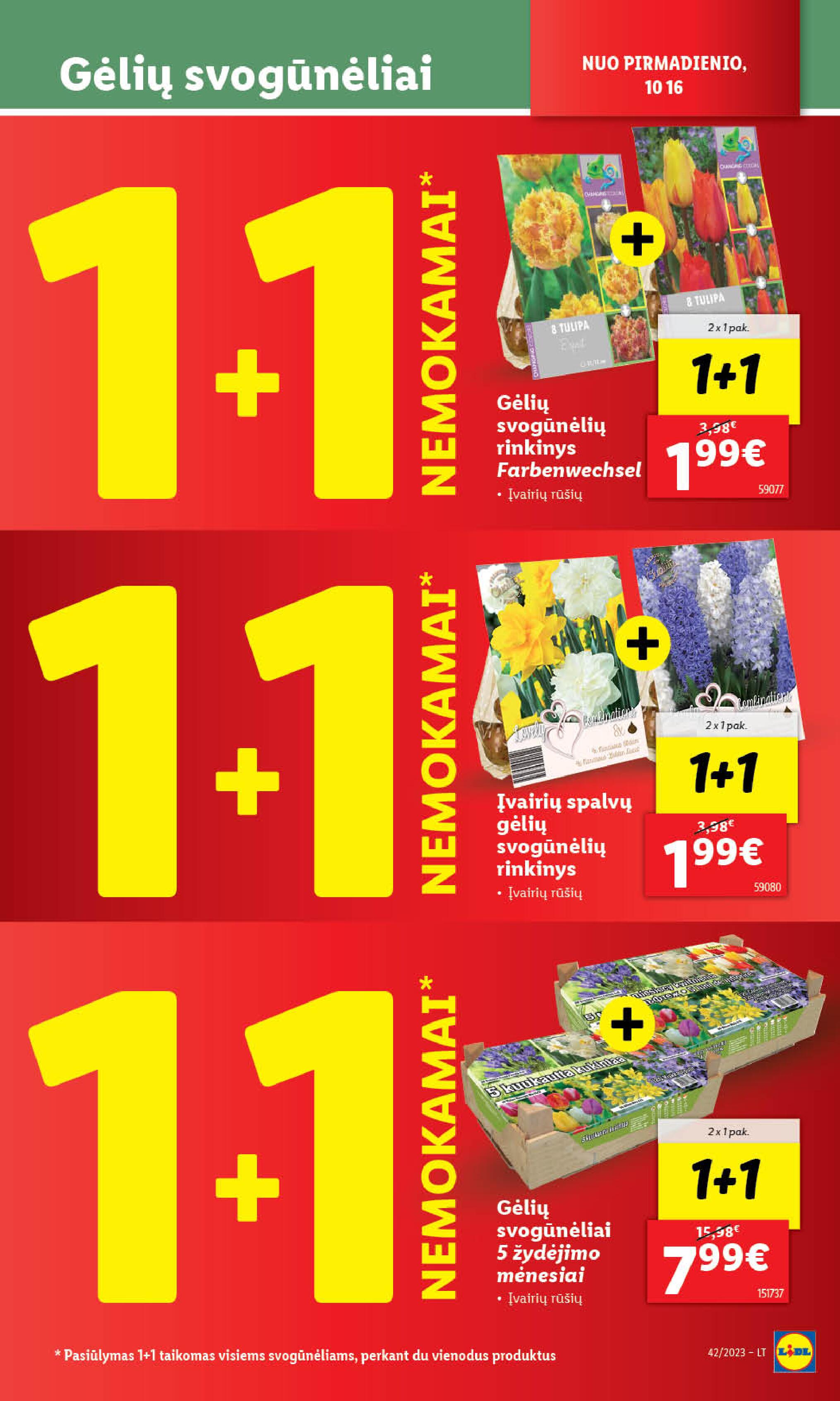 Naujausias LIDL kaininis katalogas 2023.10.16 - 2023.10.22