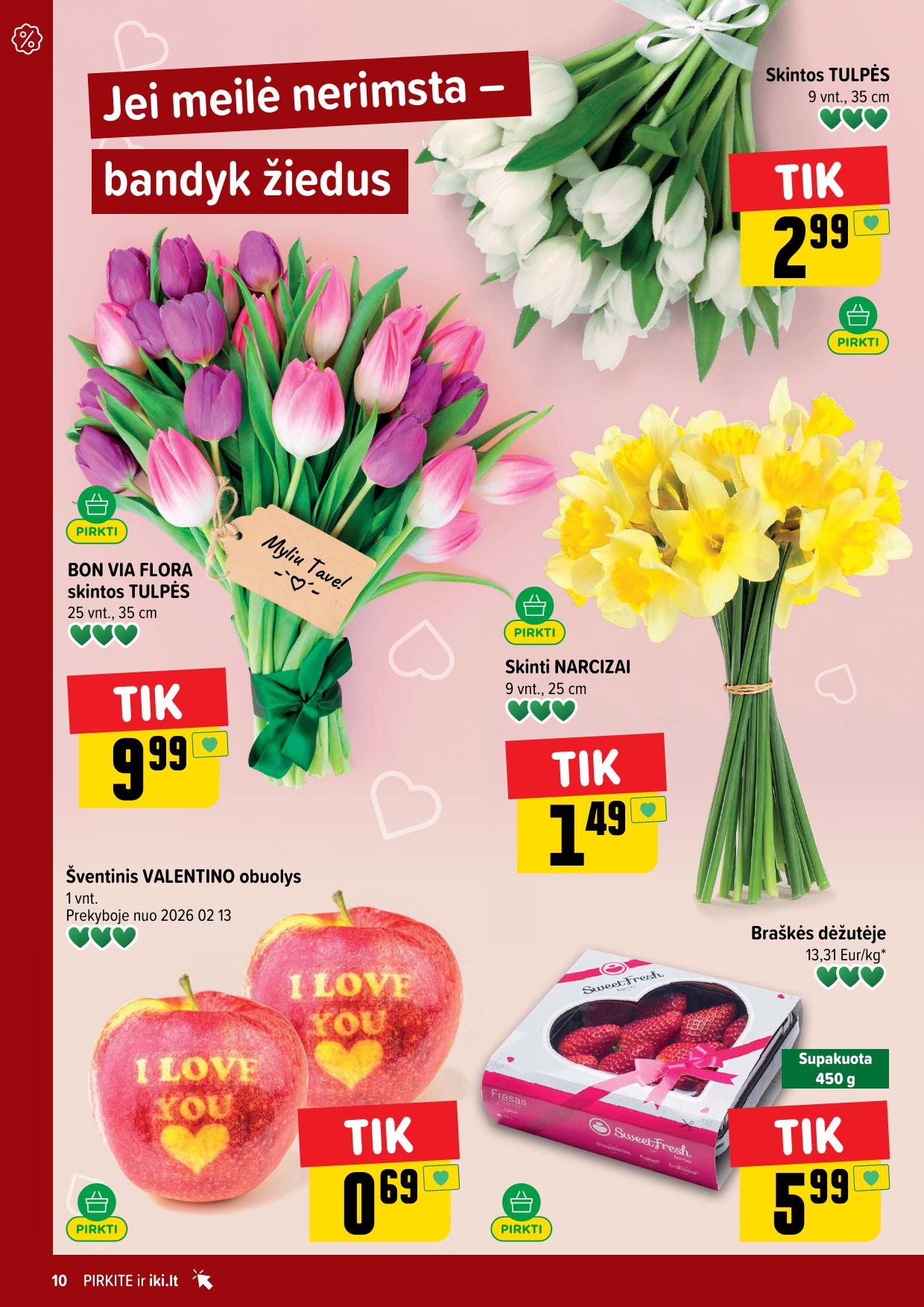 Naujausias IKI kaininis katalogas 2026.02.09 - 2026.02.15