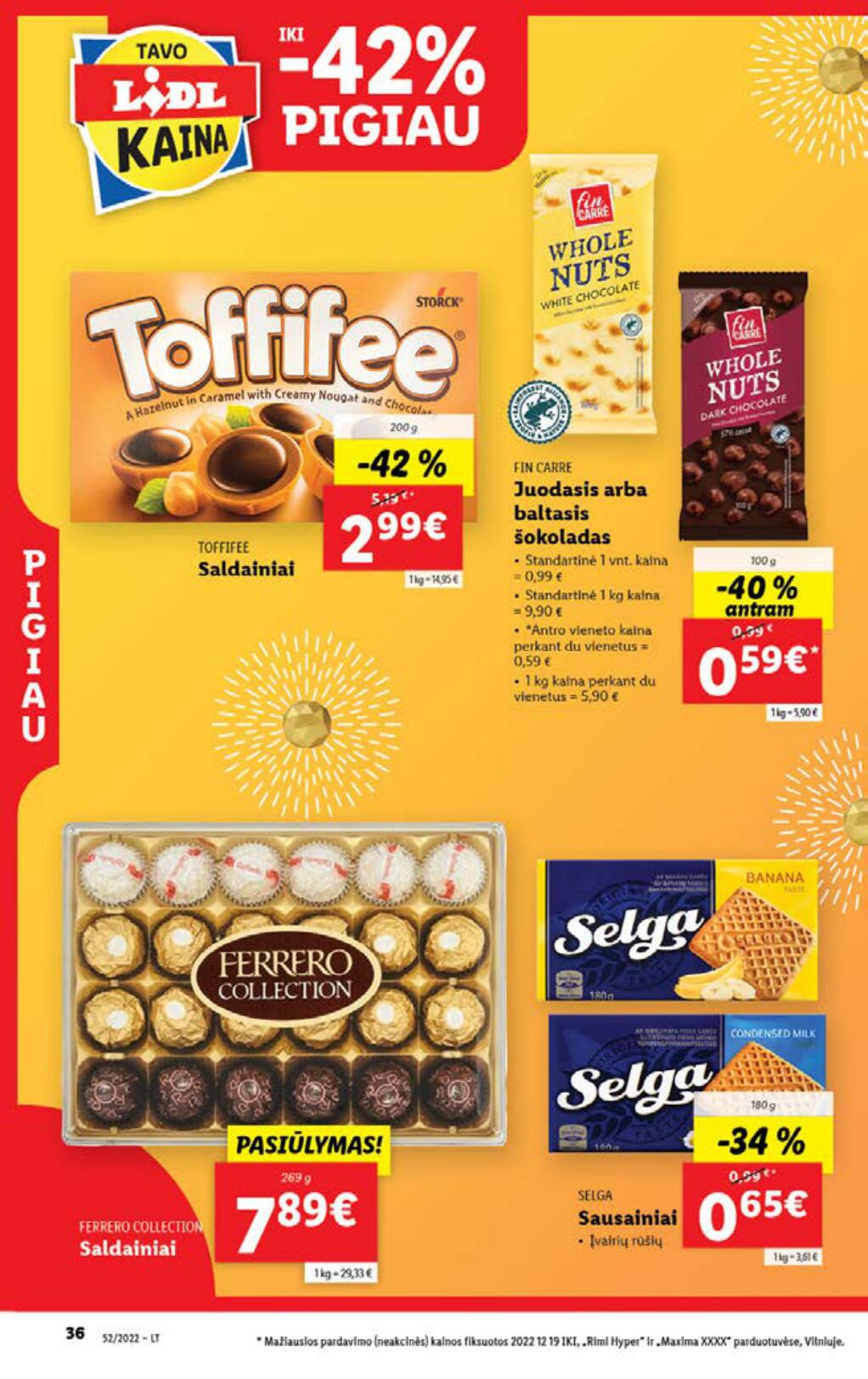 Naujausias LIDL kaininis katalogas 2022.12.26 - 2023.01.01