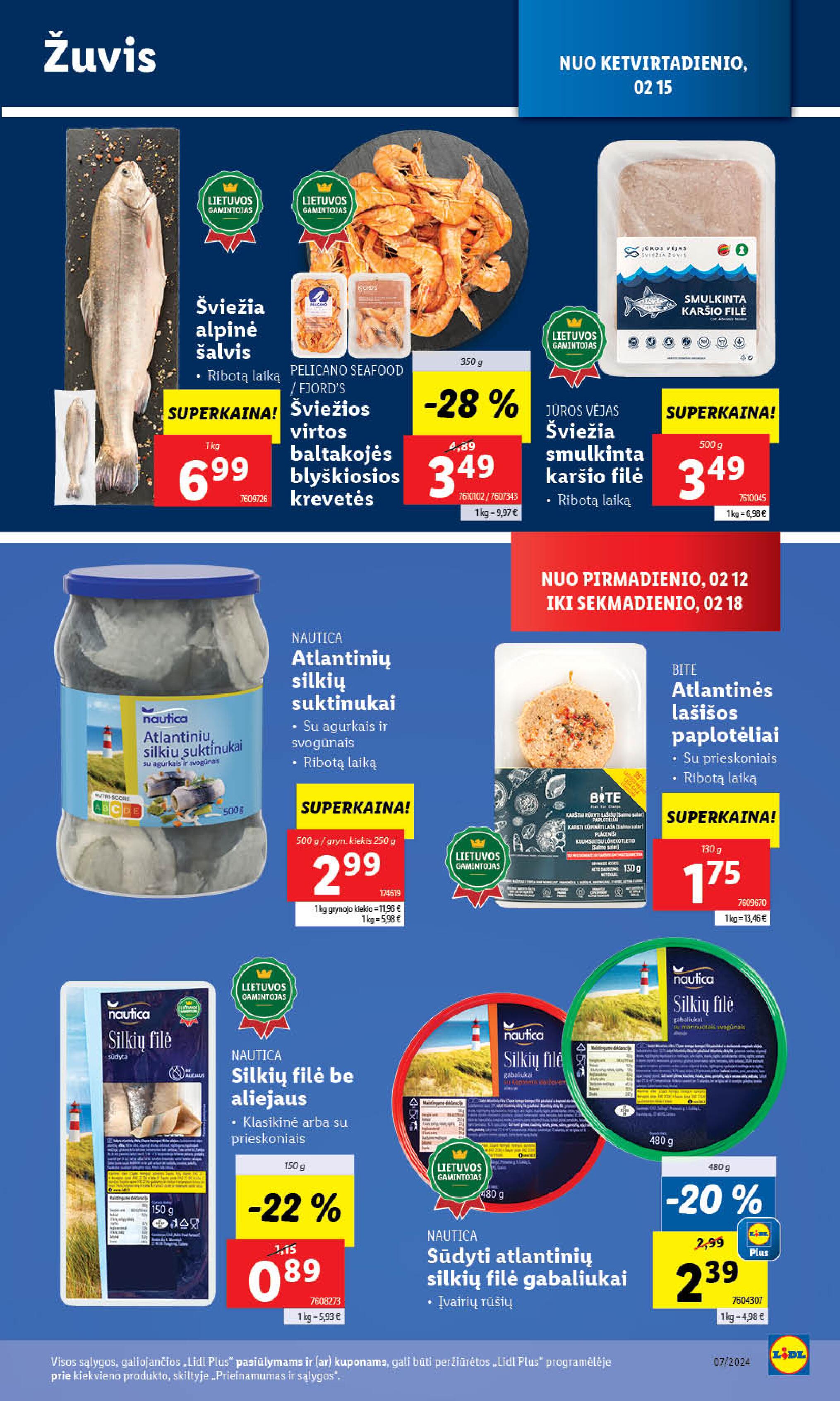 Naujausias LIDL kaininis katalogas 2024.02.12 - 2024.02.18