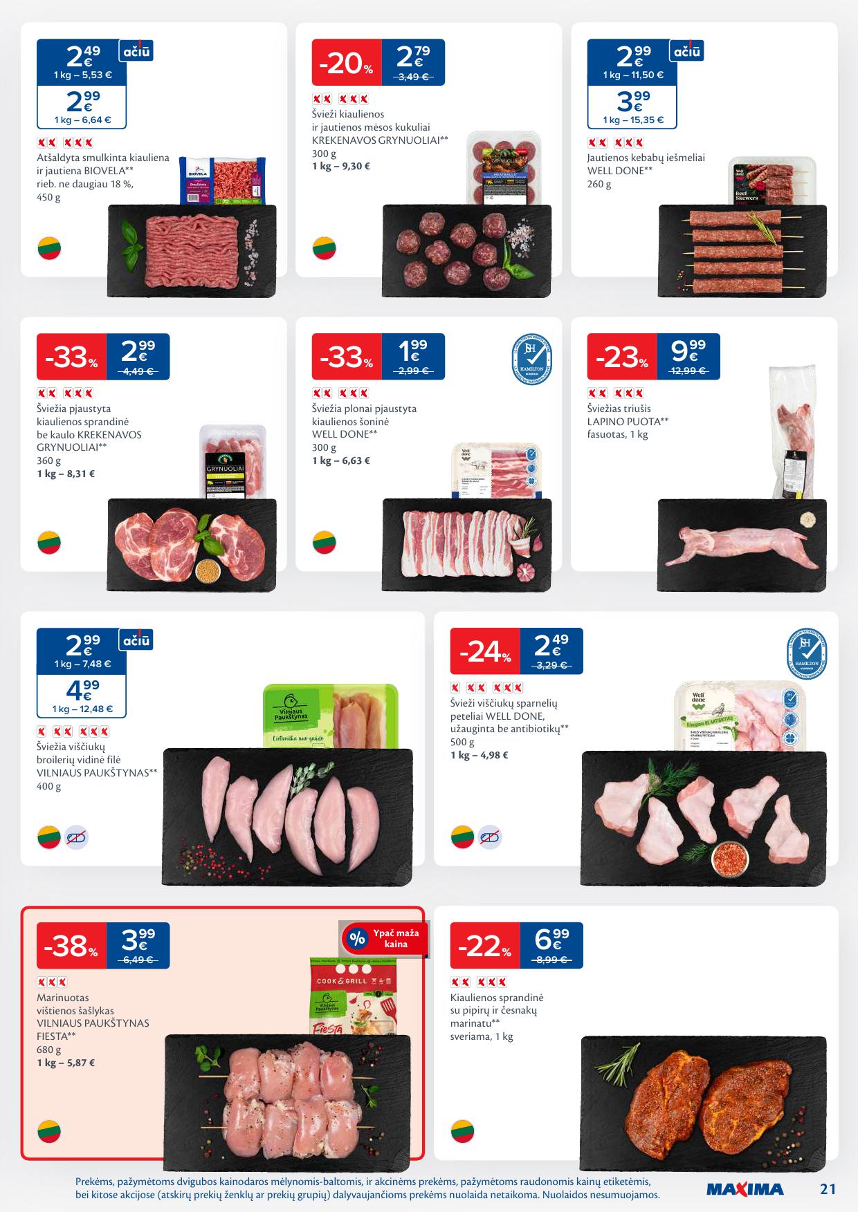Naujausias MAXIMA kaininis katalogas 2026.02.24 - 2026.03.02