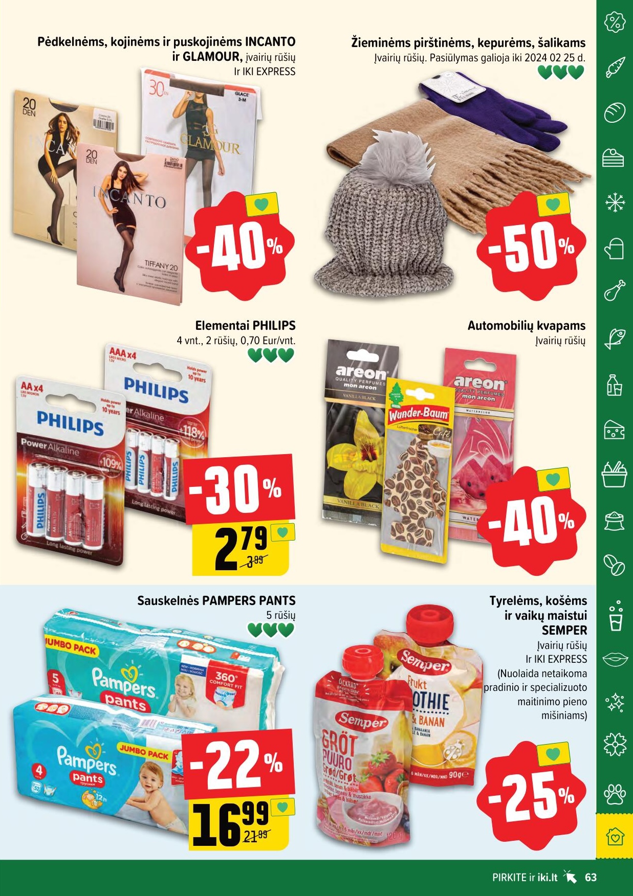 Naujausias IKI kaininis katalogas 2024.02.12 - 2024.02.18