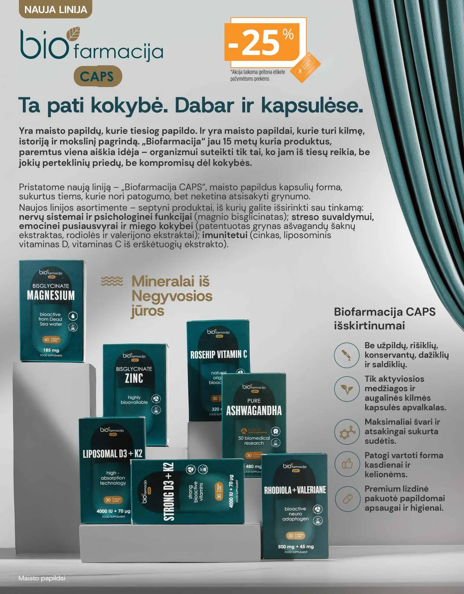 Naujas GINTARINĖS vaistinės leidinys nuo 2026.10.01 iki 2026.10.31