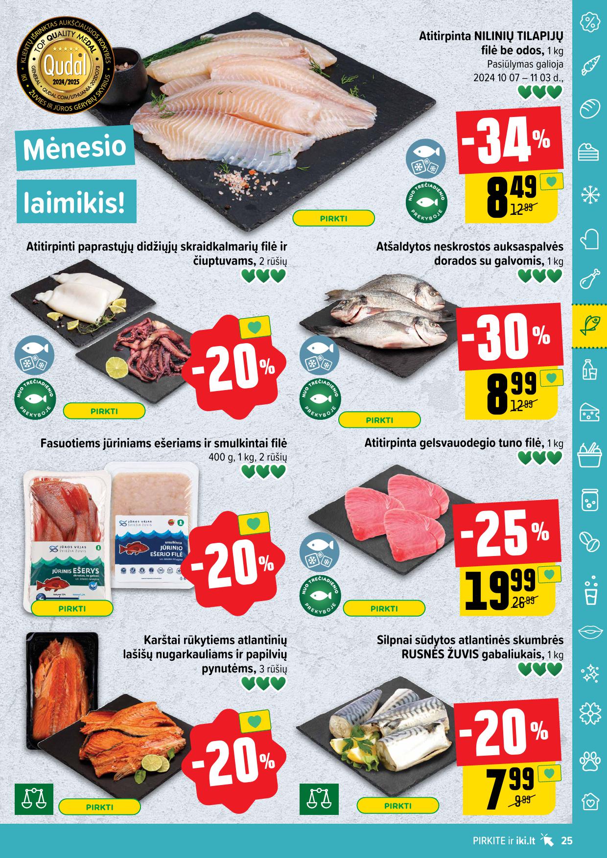 Naujausias IKI kaininis katalogas 2024.10.21 - 2024.10.27