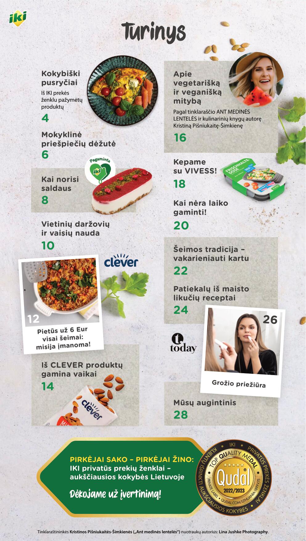 IKI kainų katalogas "Genialu tai, kas paprasta ir taupu!"