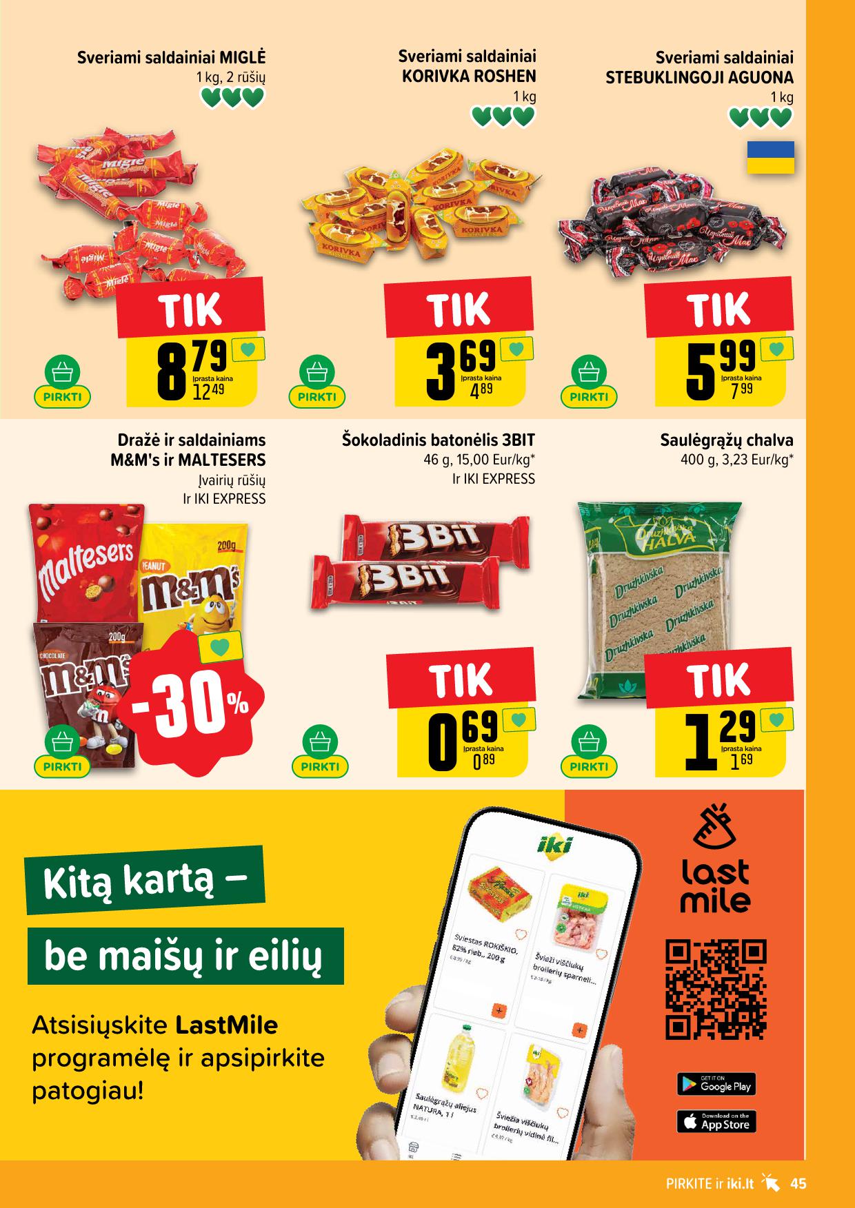 Naujausias IKI kaininis katalogas 2026.05.11 - 2026.05.17