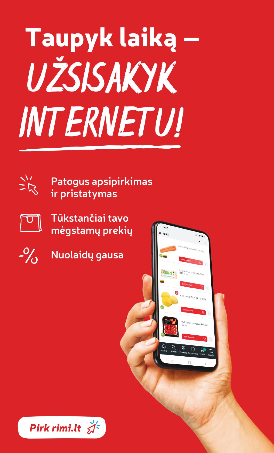 Naujausias RIMI kaininis katalogas 2024.12.27 - 2025.01.06