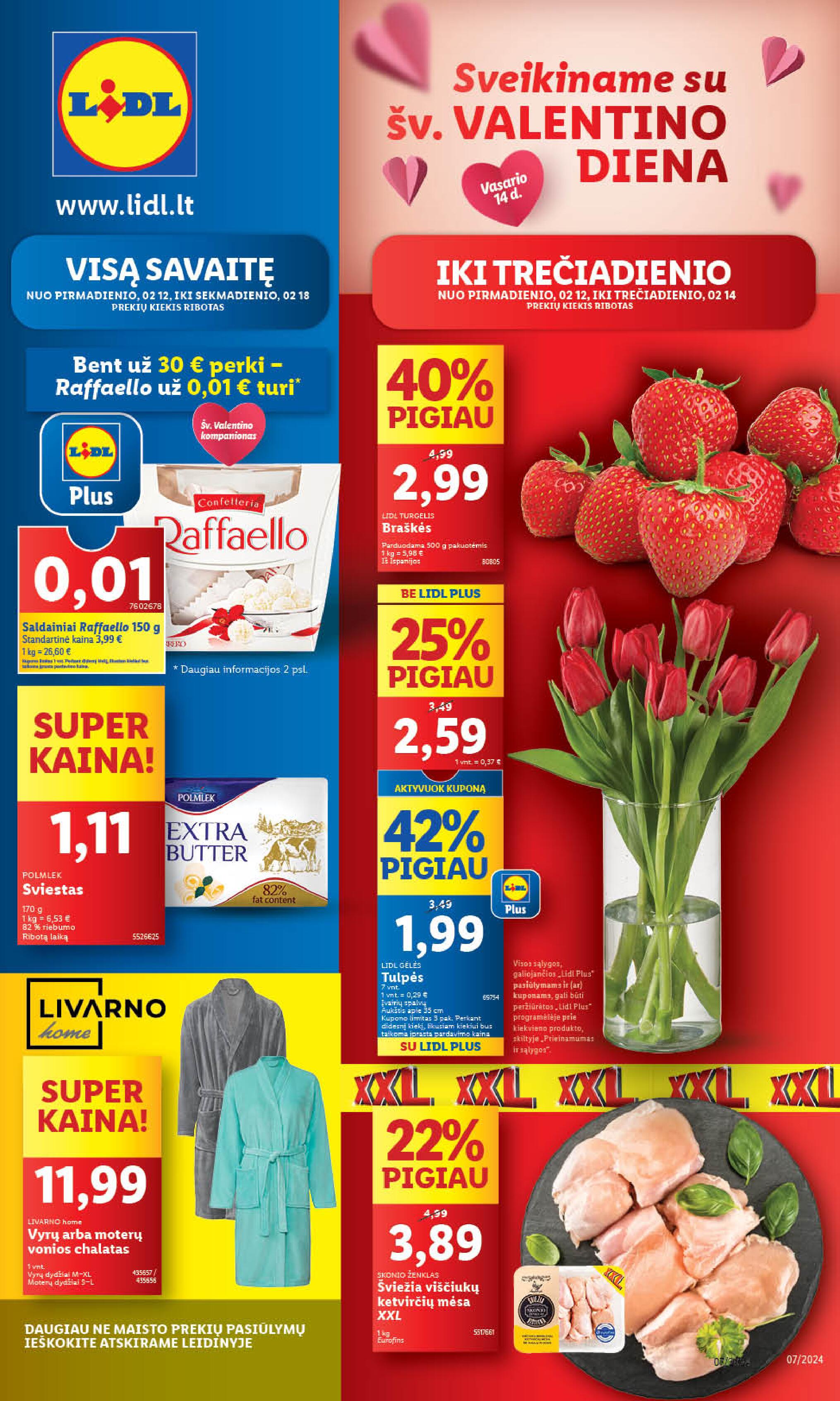 Naujausias LIDL kaininis katalogas 2024.02.12 - 2024.02.18