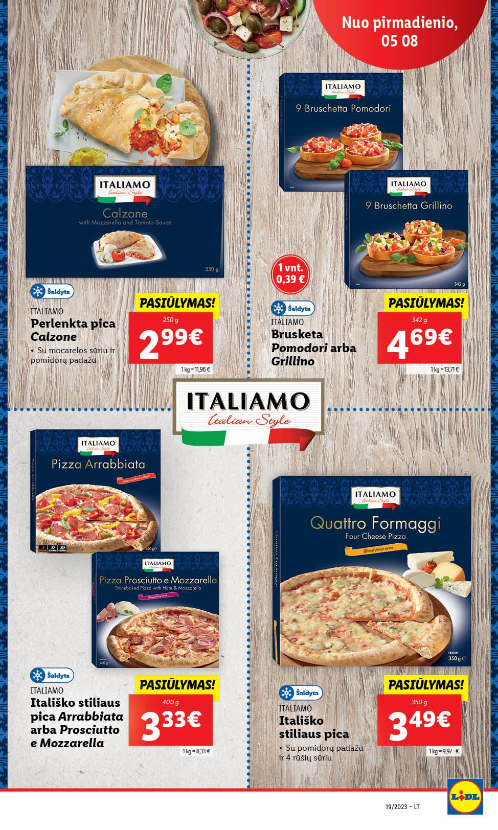 Naujausias LIDL kaininis katalogas 2023.05.08 - 2023.05.14