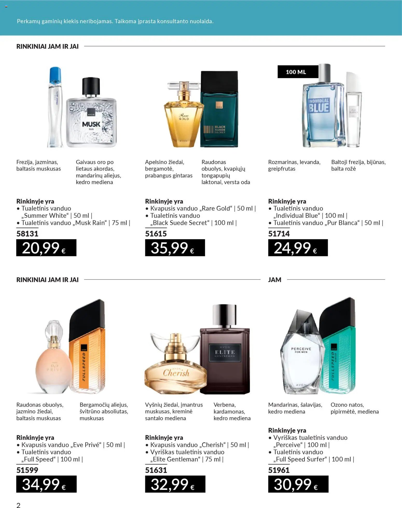 Naujas AVON katalogas galioja 2026.02.01 - 2026.02.28