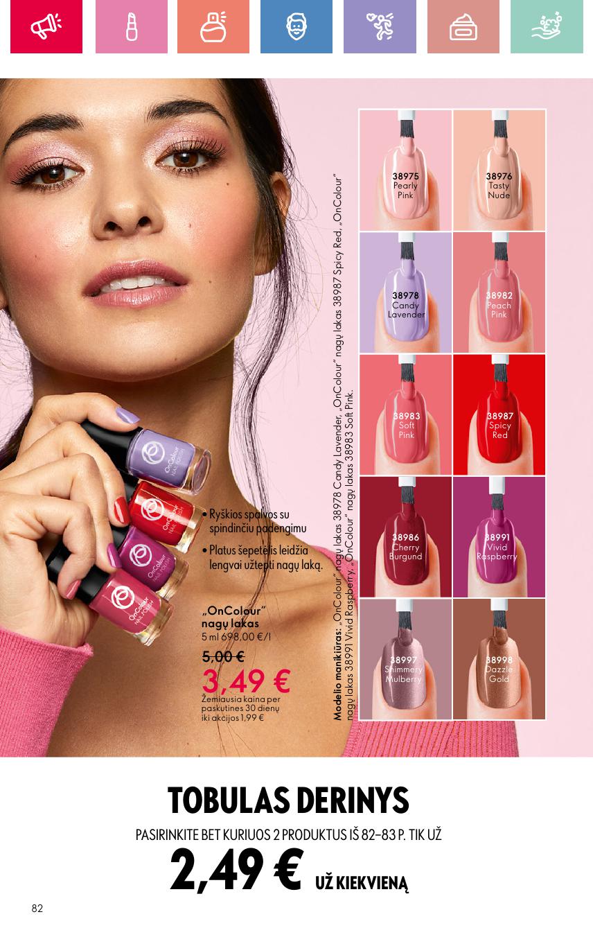 ORIFLAME katalogas galioja 2025.08.03 - 2025.08.23