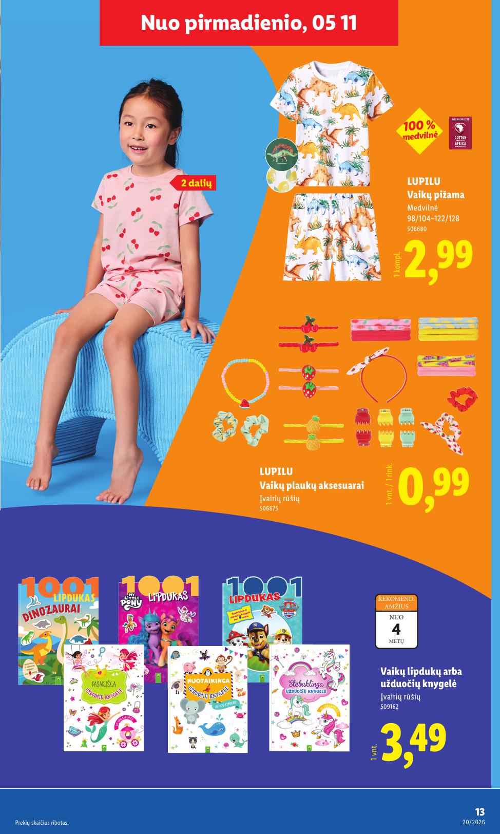 LIDL ne maisto prekių leidinys 2026.05.11 - 2026.05.17