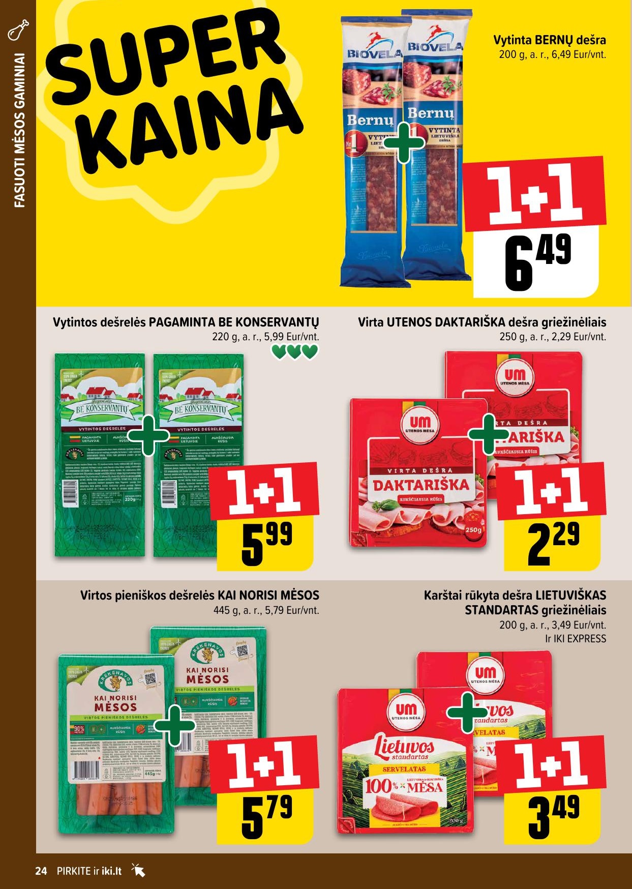 Naujausias IKI kaininis katalogas 2025.05.19 - 2025.05.25