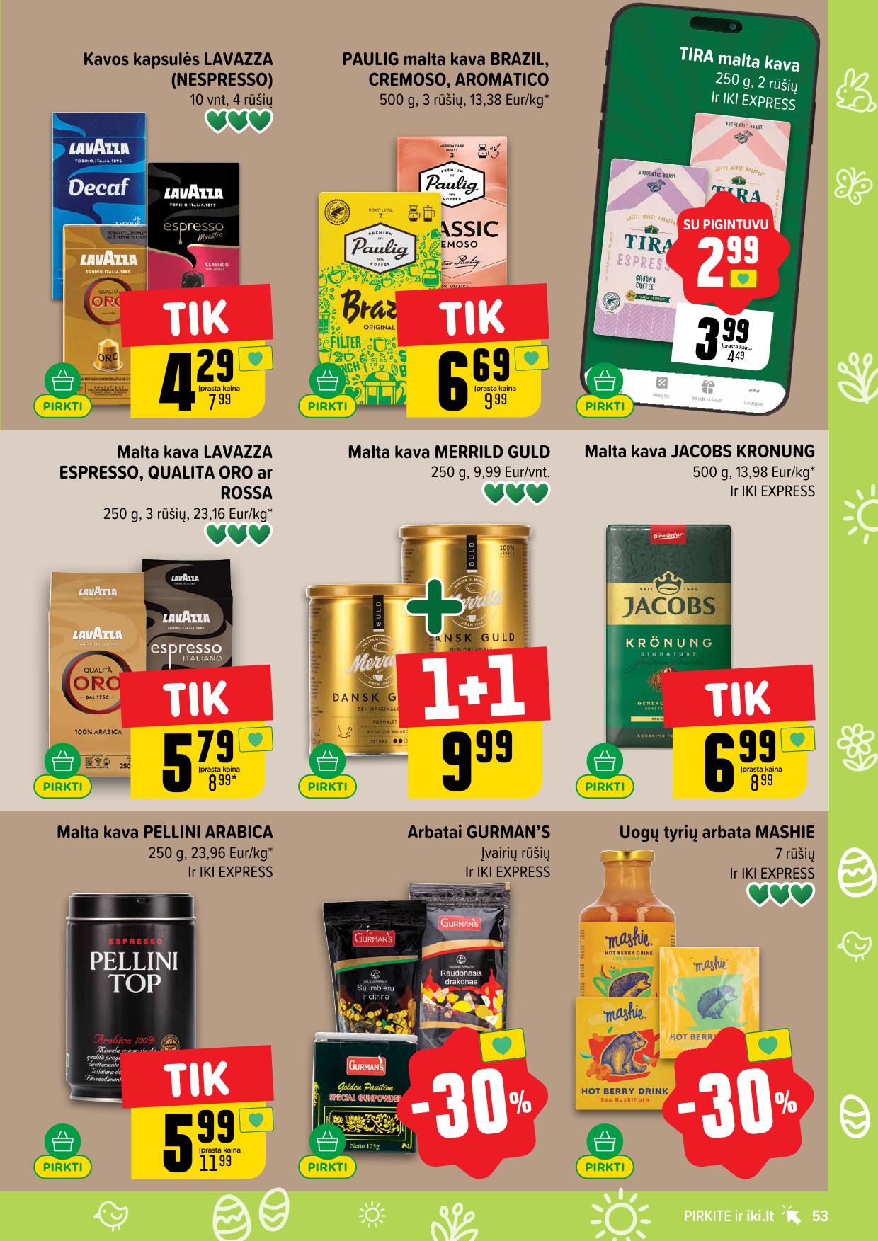 Naujausias IKI kaininis katalogas 2026.03.30 - 2026.04.04