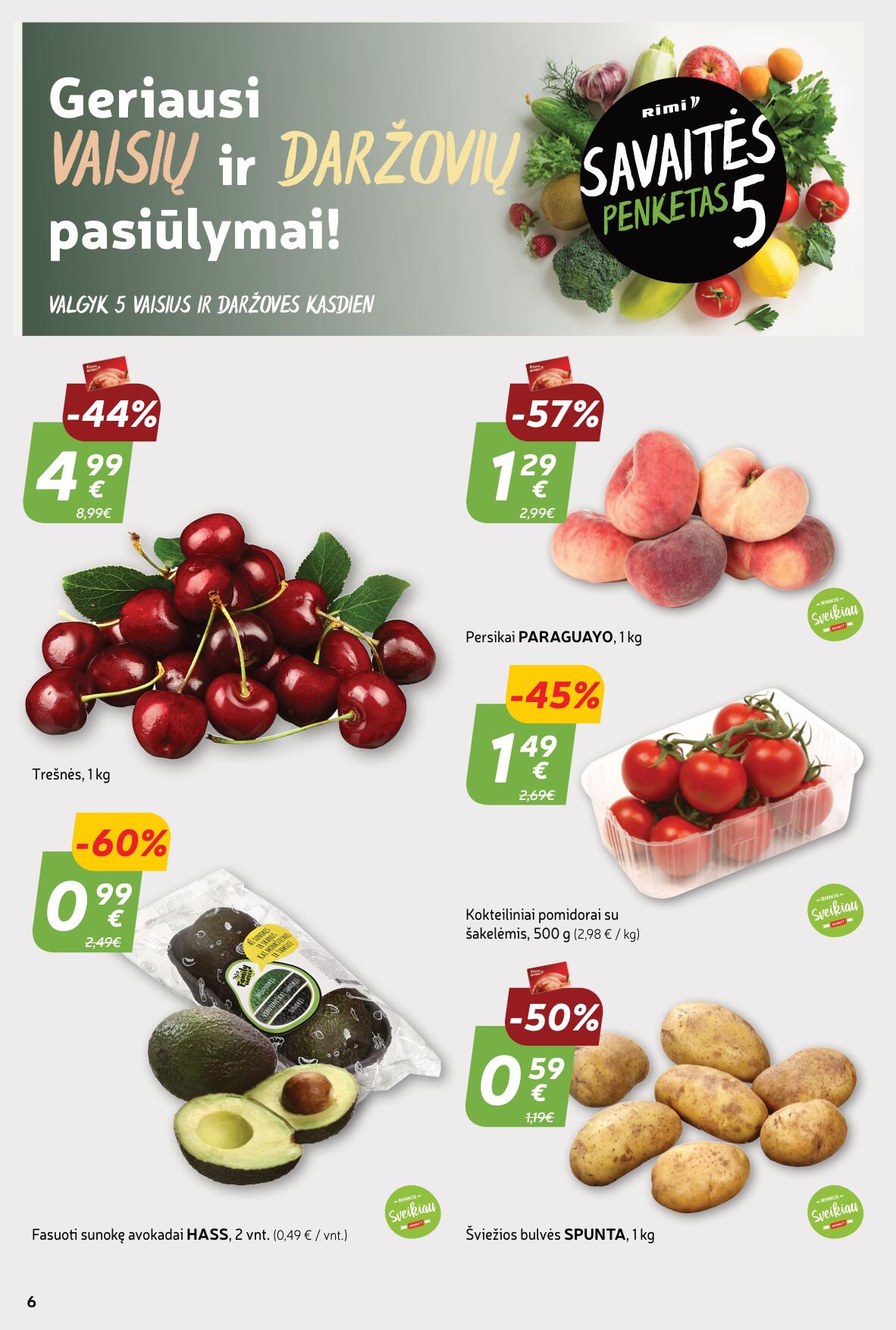 Naujausias RIMI kaininis katalogas 2023.07.18 - 2023.07.24
