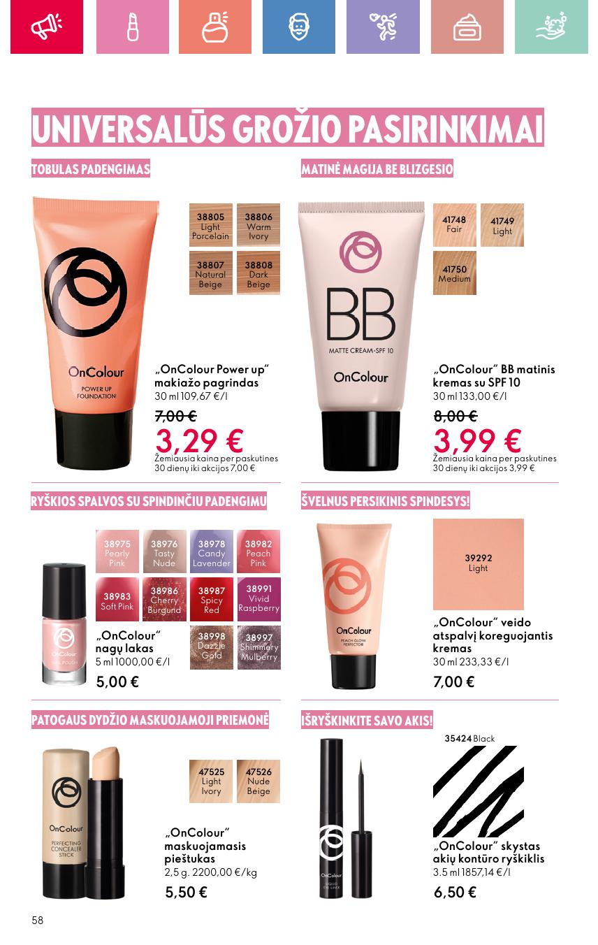 Naujas ORIFLAME katalogas galioja 2025.04.30 - 2025.05.10