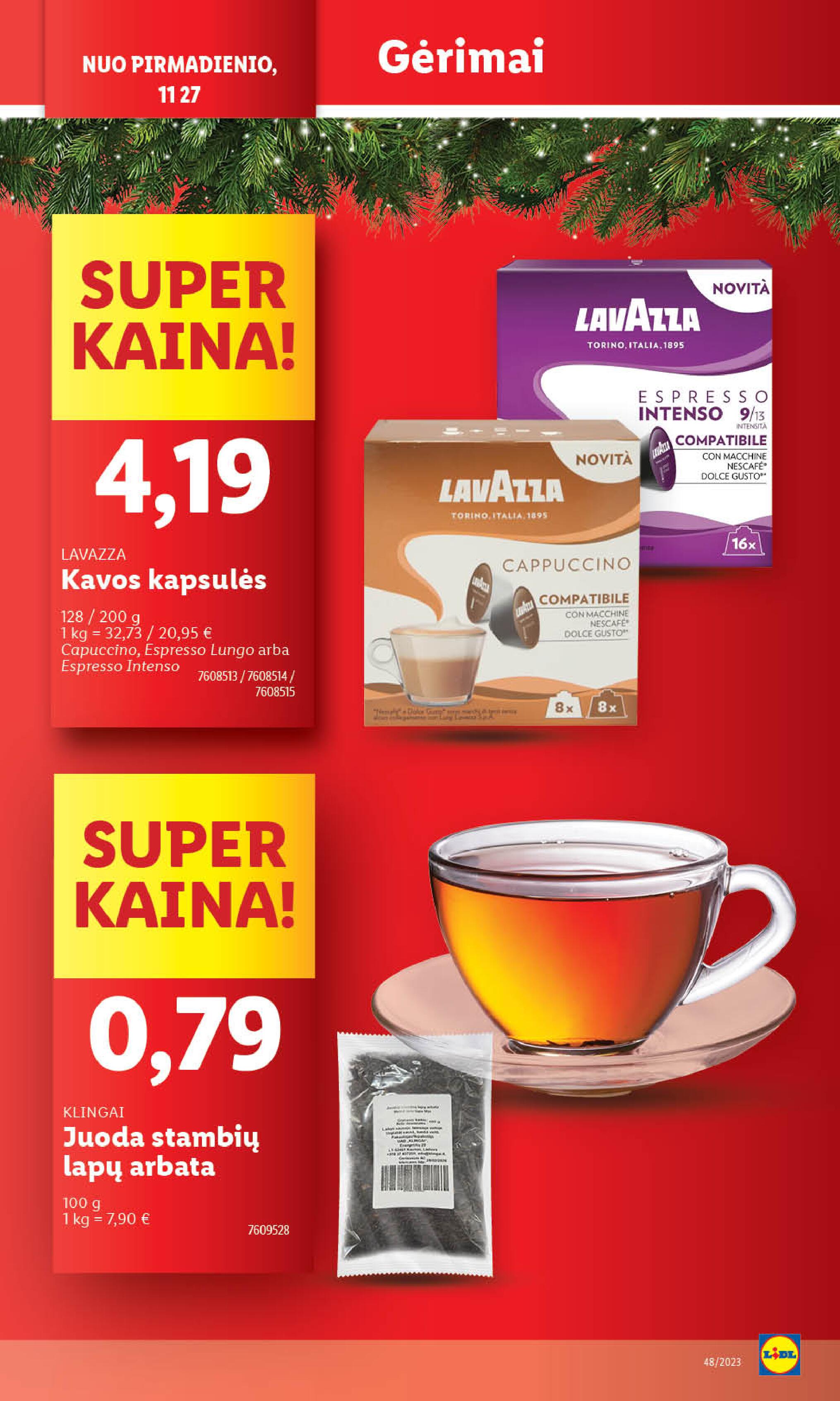 Naujausias LIDL kaininis katalogas 2023.11.27 - 2023.12.03