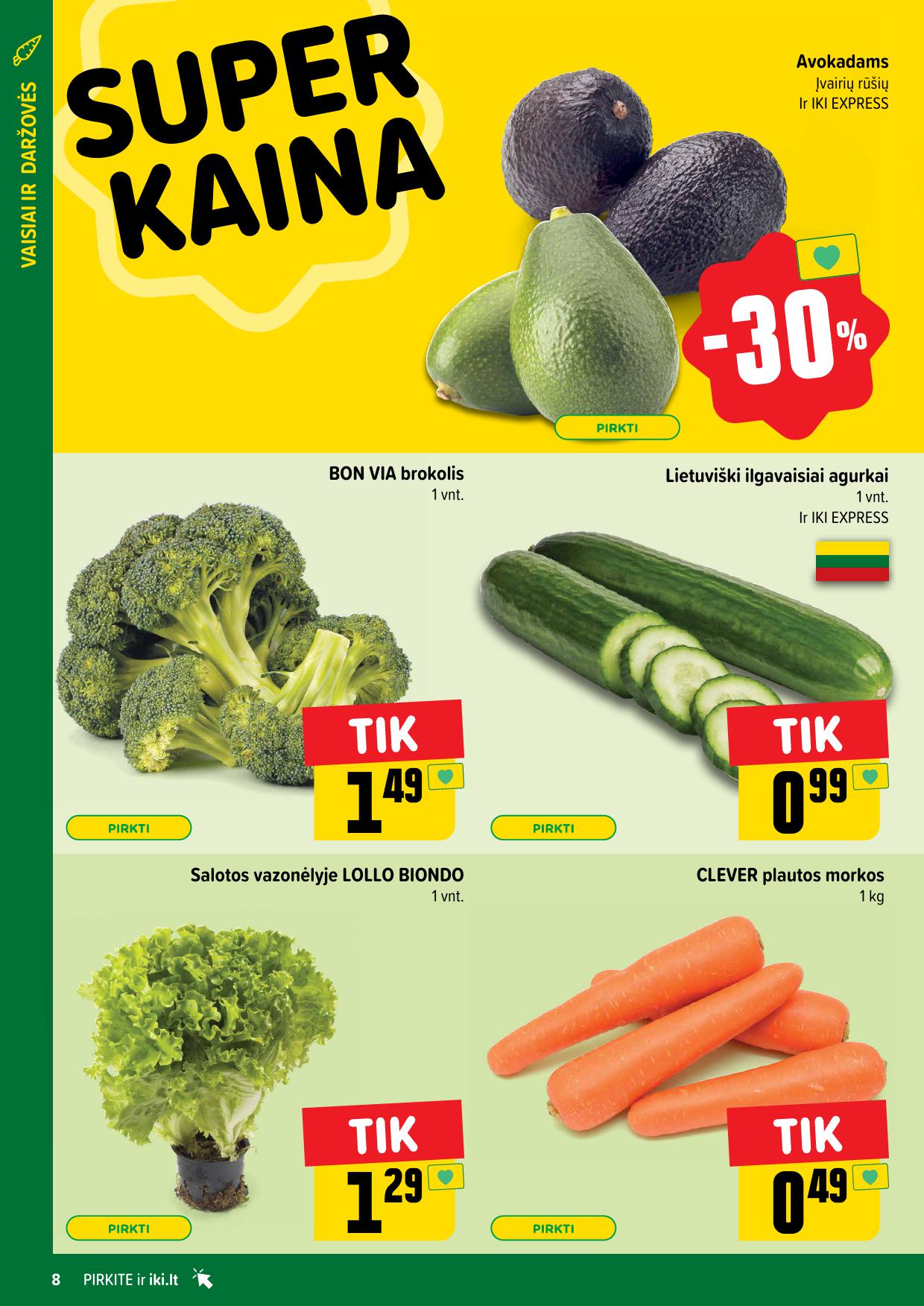 Naujausias IKI kaininis katalogas 2025.01.06 - 2025.01.12