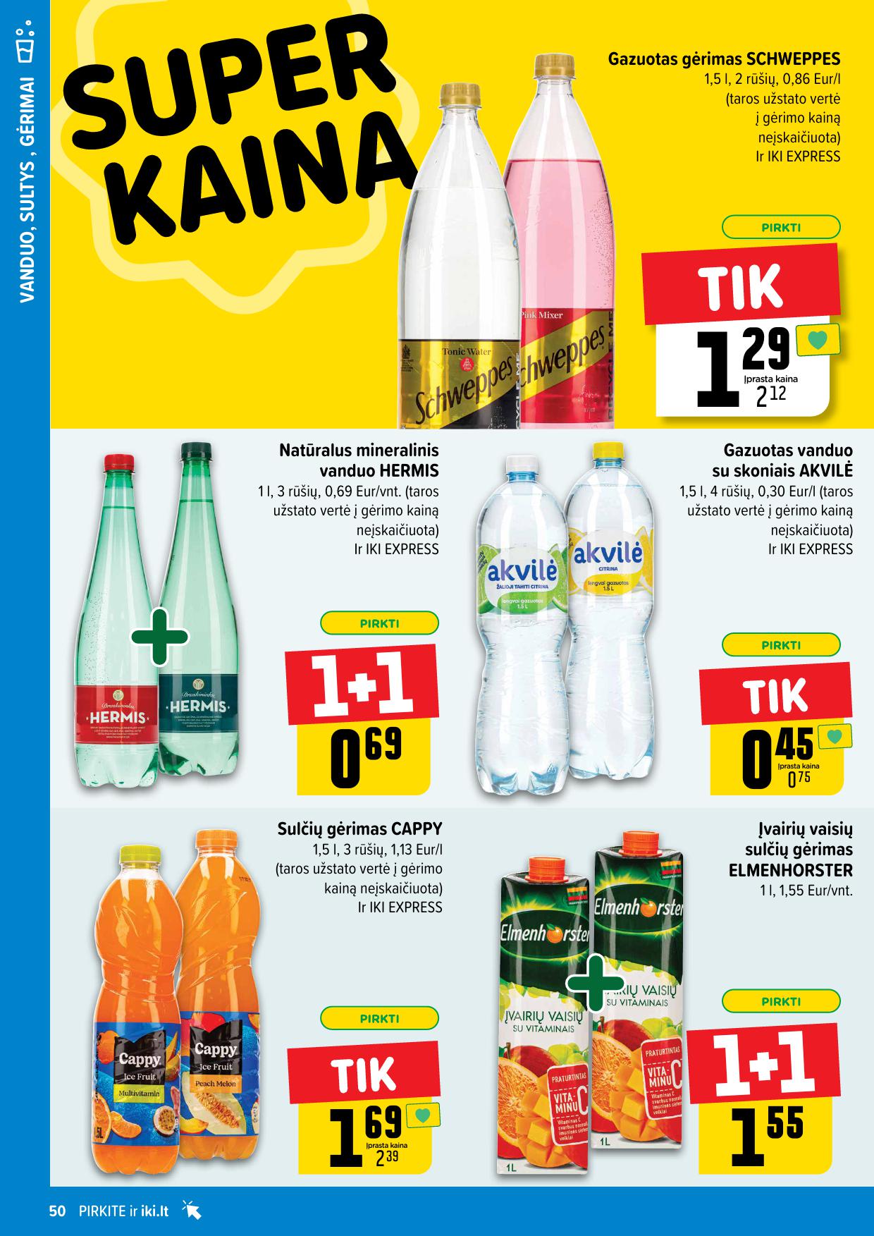 Naujausias IKI kaininis katalogas 2024.03.25 - 2024.03.30