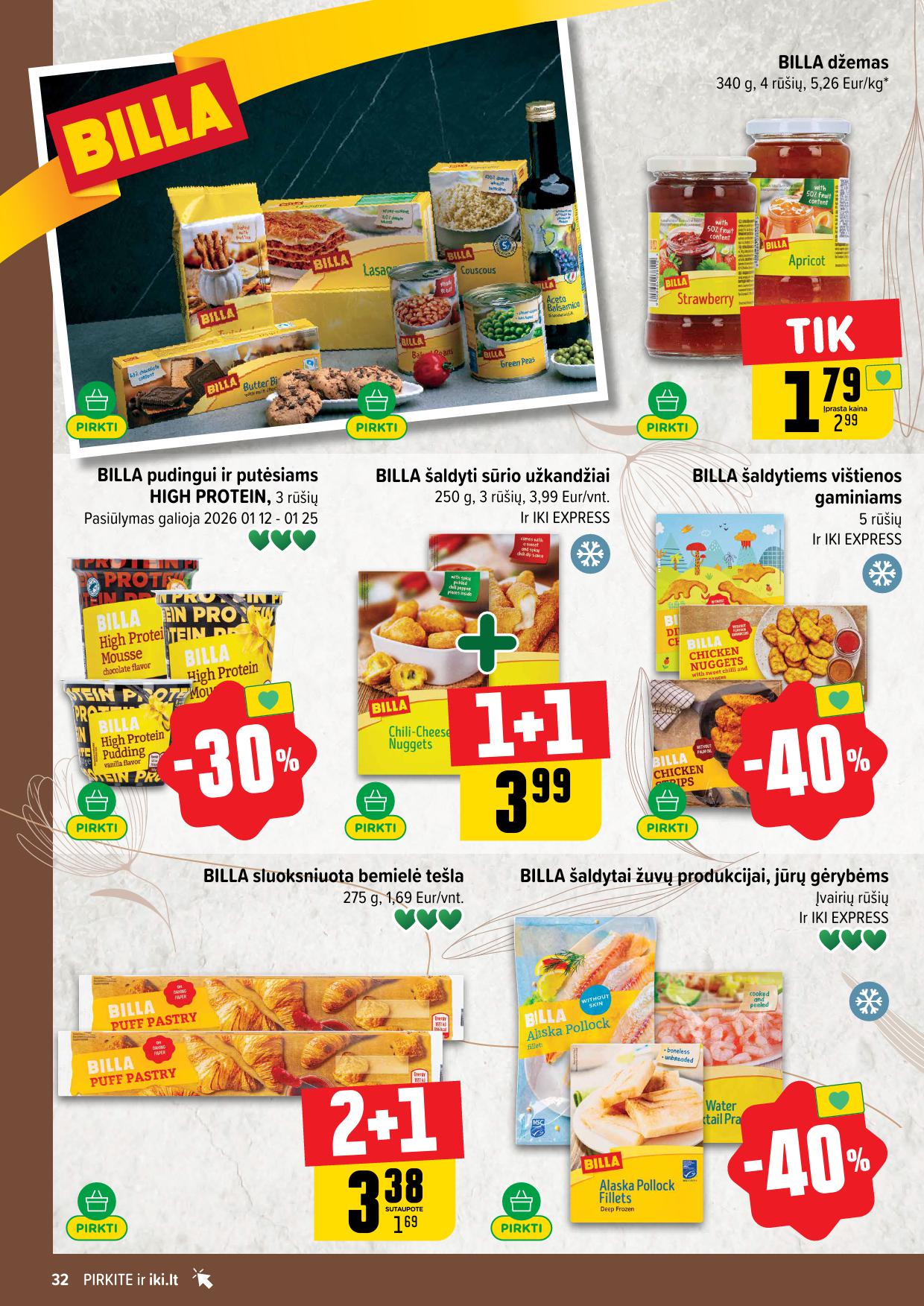 Naujausias IKI kaininis katalogas 2026.01.12 - 2026.01.18