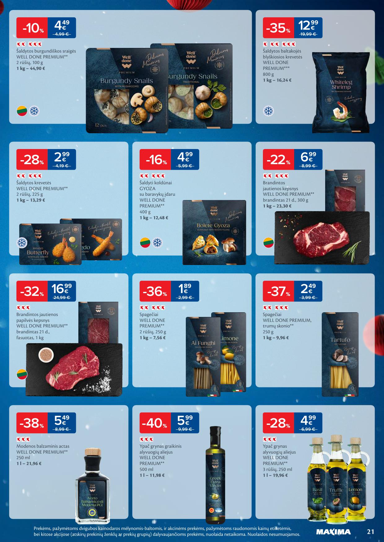 MAXIMA šventinis katalogas "Daugiau laiko Kalėdoms" galioja iki  2026.12.26