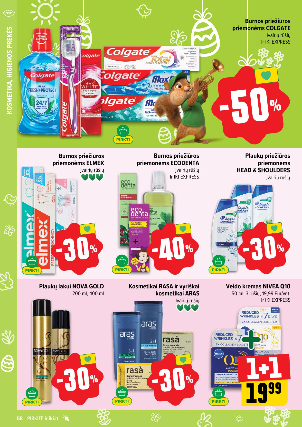 Naujausias IKI kaininis katalogas 2026.03.16 - 2026.03.22