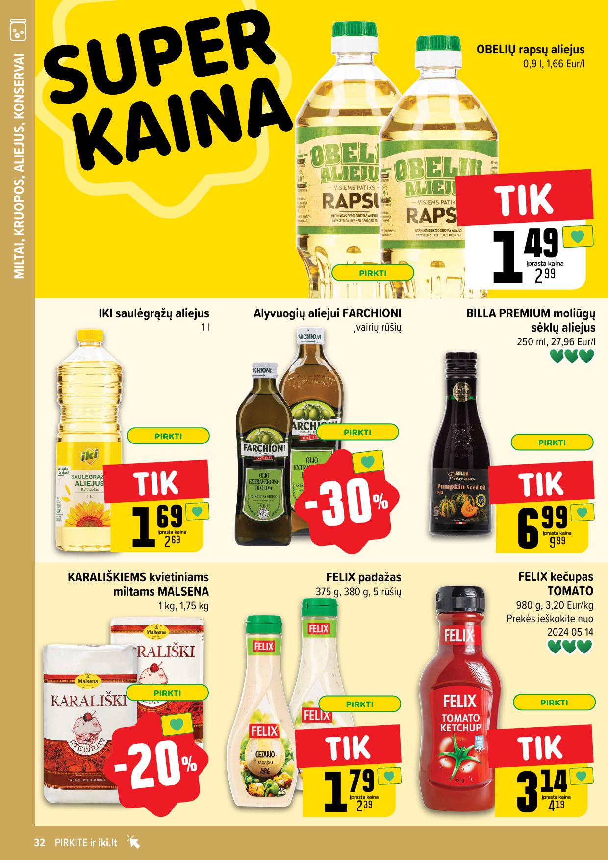 Naujausias IKI kaininis katalogas 2024.05.13 - 2024.05.19