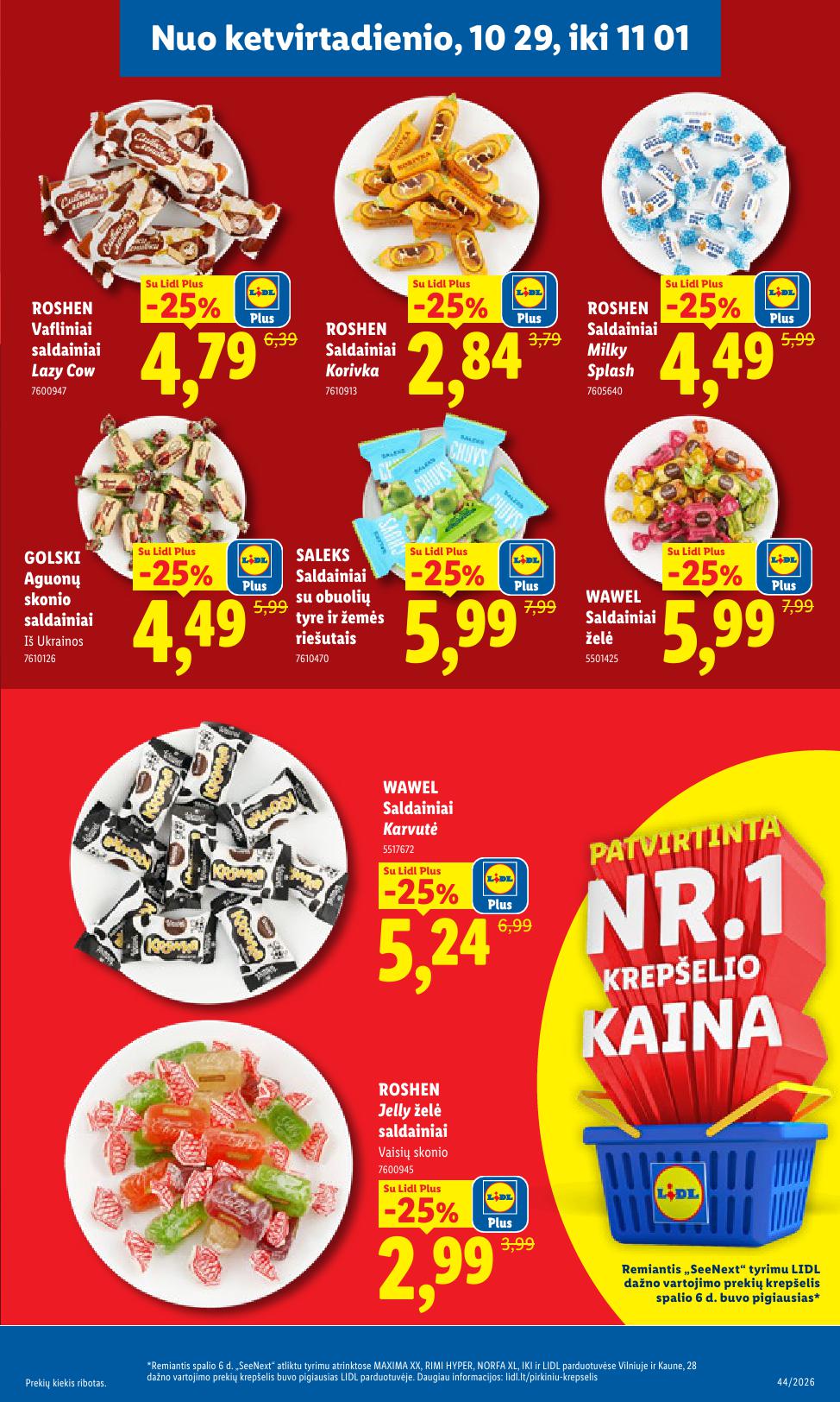Naujas LIDL leidinys nuo 2026.10.26 iki 2026.11.01
