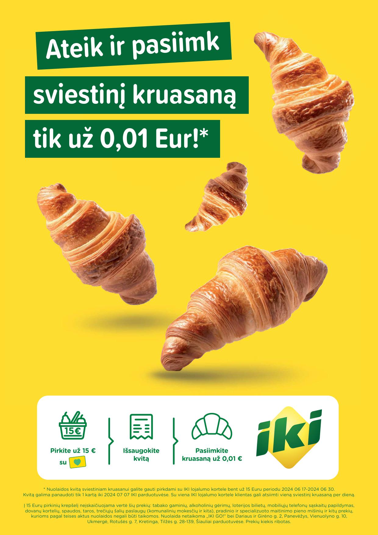 Naujausias IKI kaininis katalogas 2024.06.24 - 2024.06.30