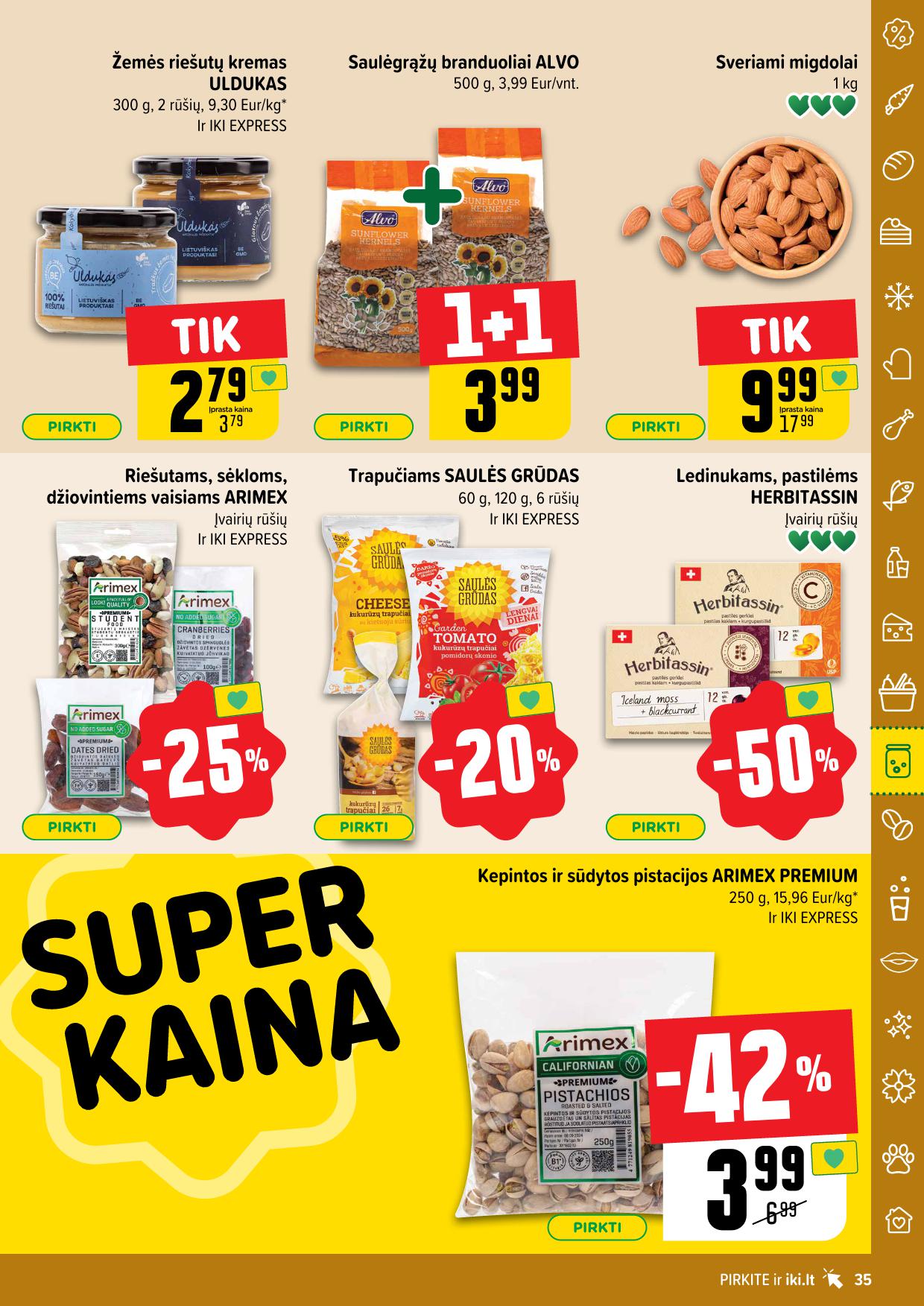 Naujausias IKI kaininis katalogas 2025.05.05 - 2025.05.11