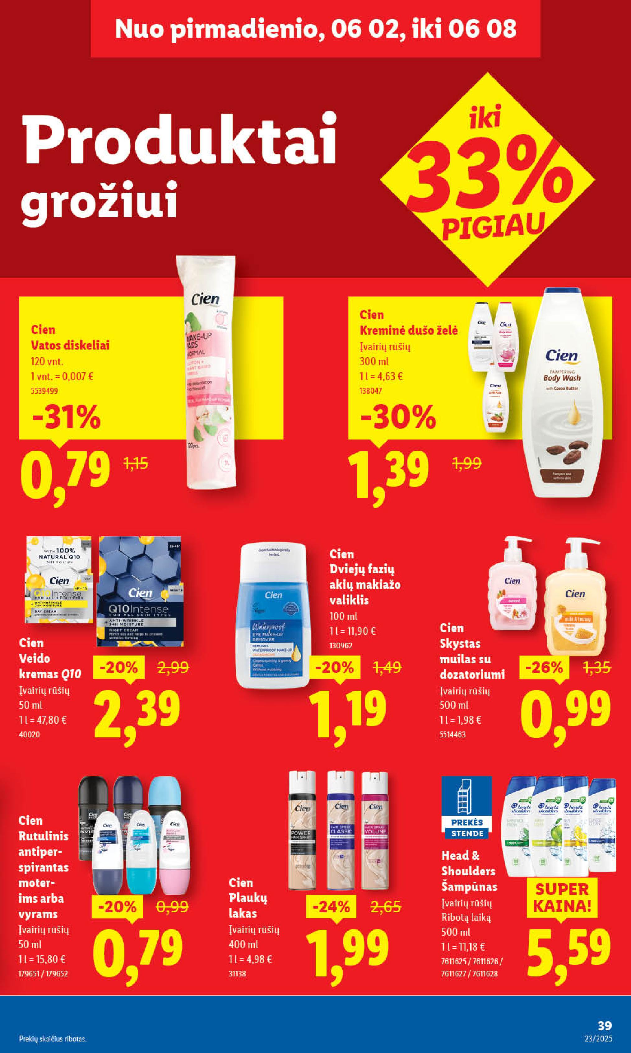 Naujausias LIDL kaininis katalogas 2025.06.02 - 2025.06.08