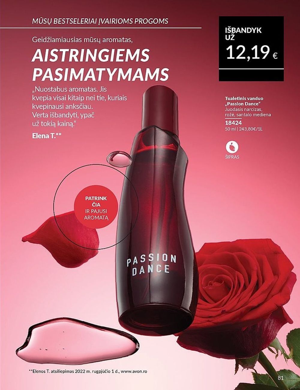 AVON katalogas galioja 2025.05.01 - 2025.05.31