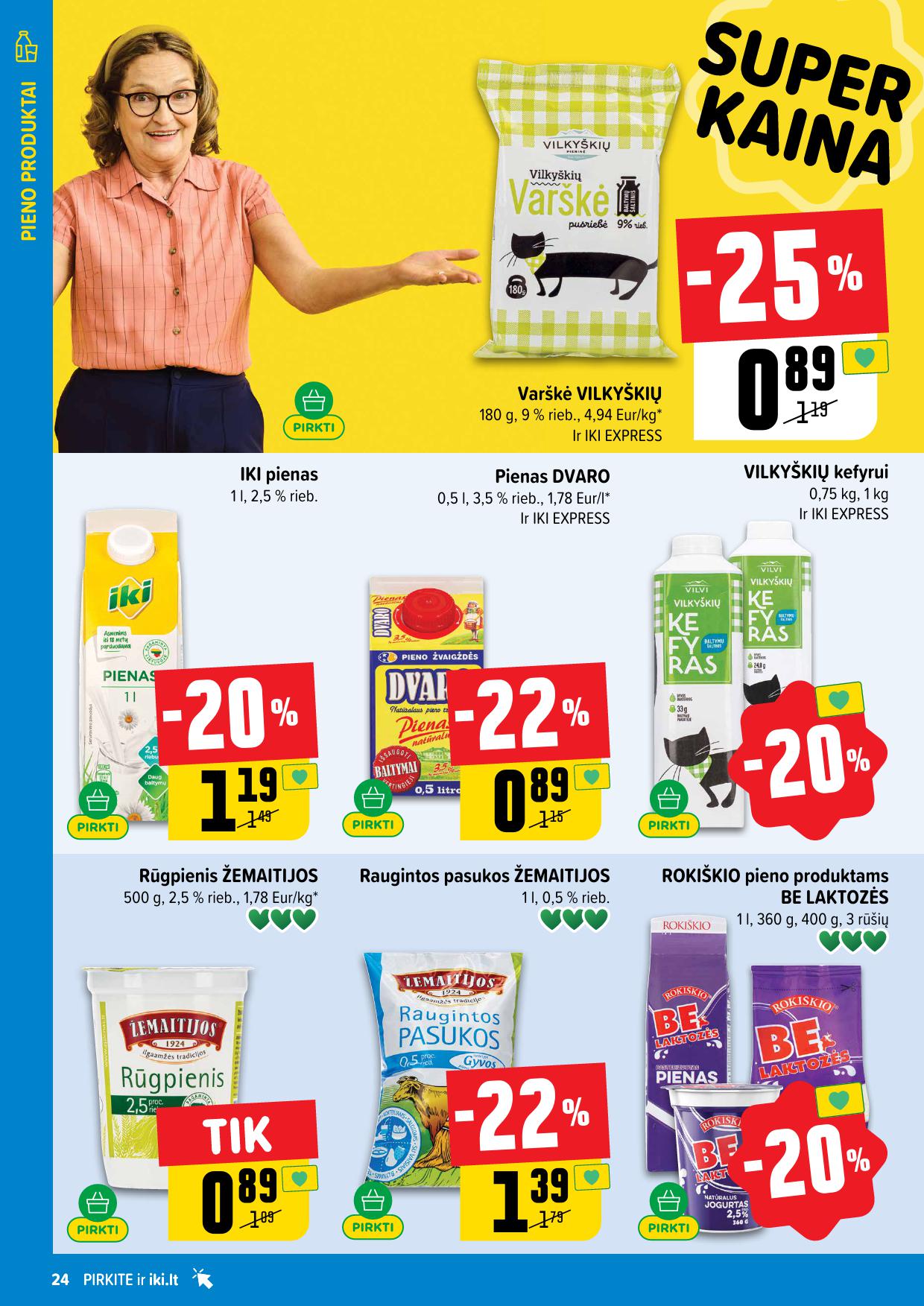 IKI SAVAITĖLĖ akcijų ir nuolaidų leidinys Nr.30 2025.07.21 - 2025.07.27