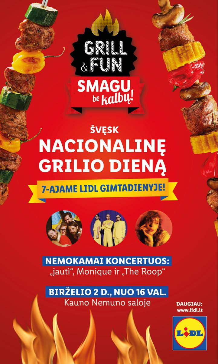 LIDL Vasaros katalogas 2023