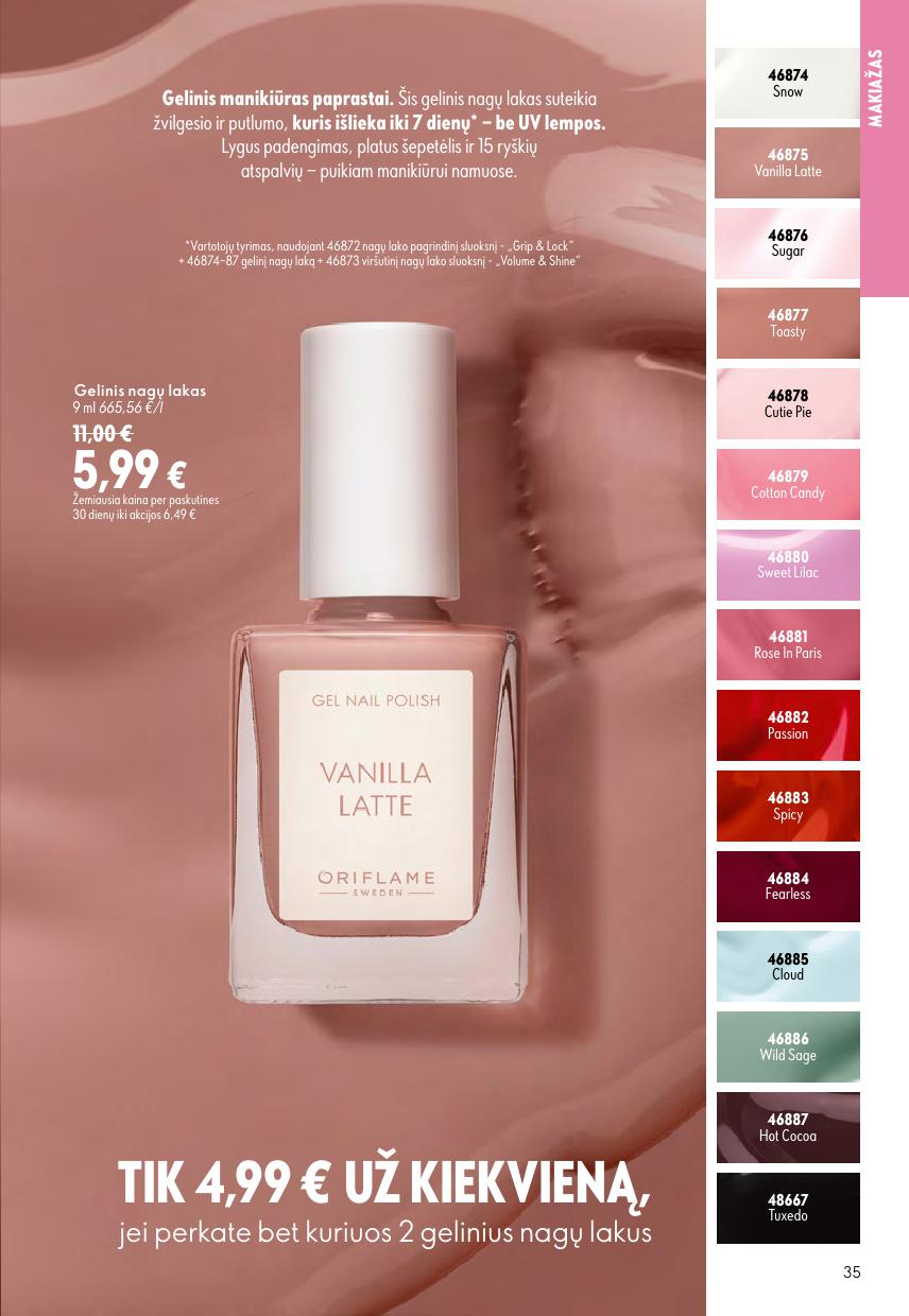 Naujas ORIFLAME  katalogas galioja 2026.08.05 - 2026.08.25