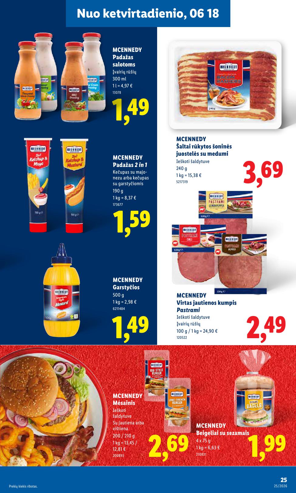 Naujausias LIDL kaininis katalogas 2026.06.15 - 2026.06.21