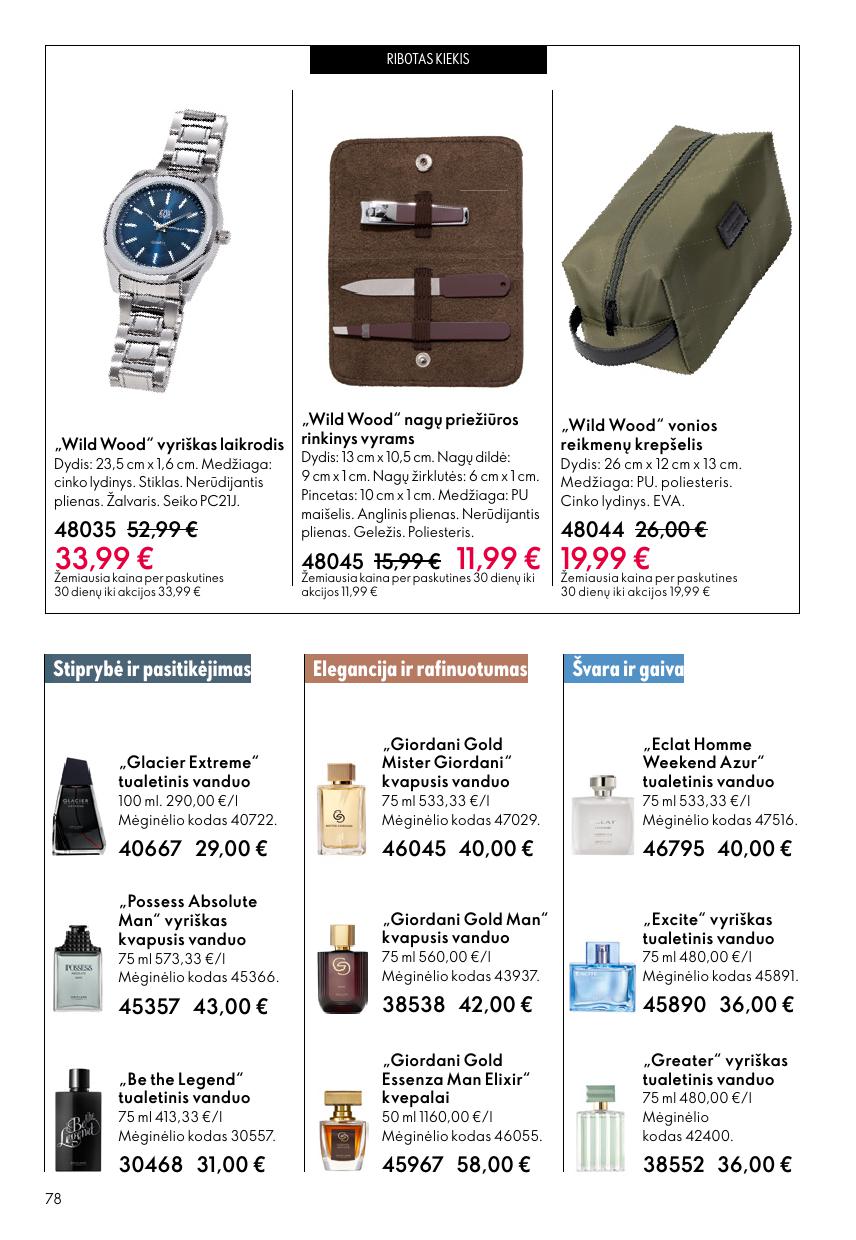 Naujas ORIFLAME katalogas galioja 2026.04.22 - 2026.05.12