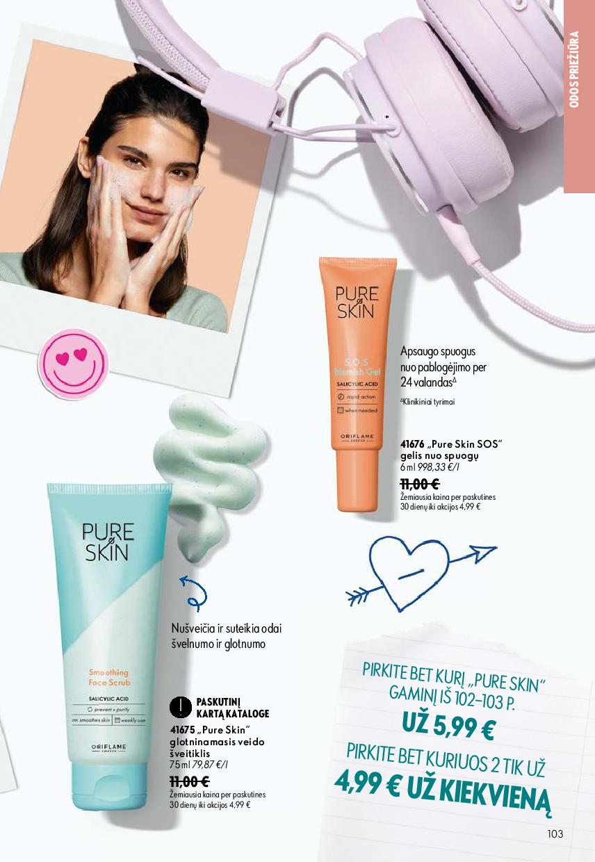 Naujas ORIFLAME  katalogas galioja 2026.08.26 - 2026.09.15