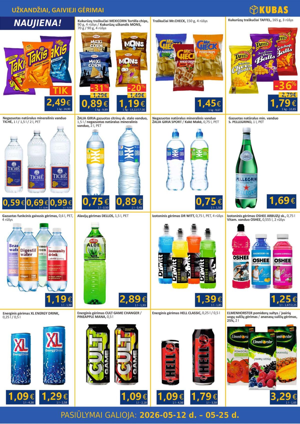 Naujas KUBAS leidinys nuo 2026.05.12 iki 2026.05.25