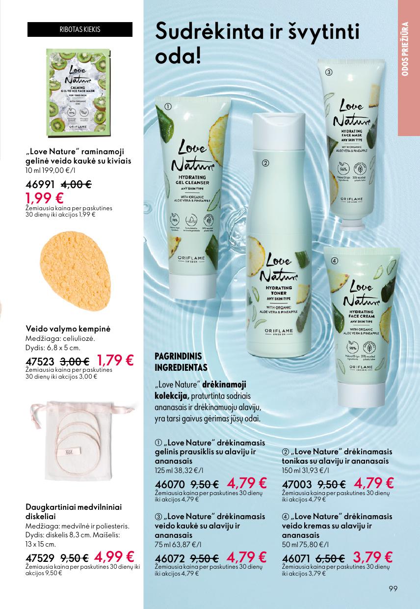 Naujas ORIFLAME katalogas galioja 2026.04.22 - 2026.05.12