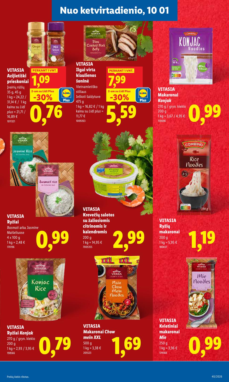 Naujausias LIDL kaininis katalogas 2026.09.28 - 2026.10.04
