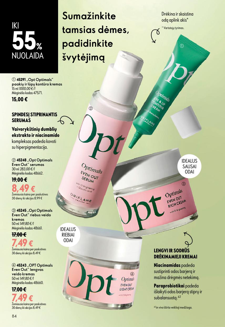 ORIFLAME  katalogas galioja 2026.07.15 - 2026.08.04