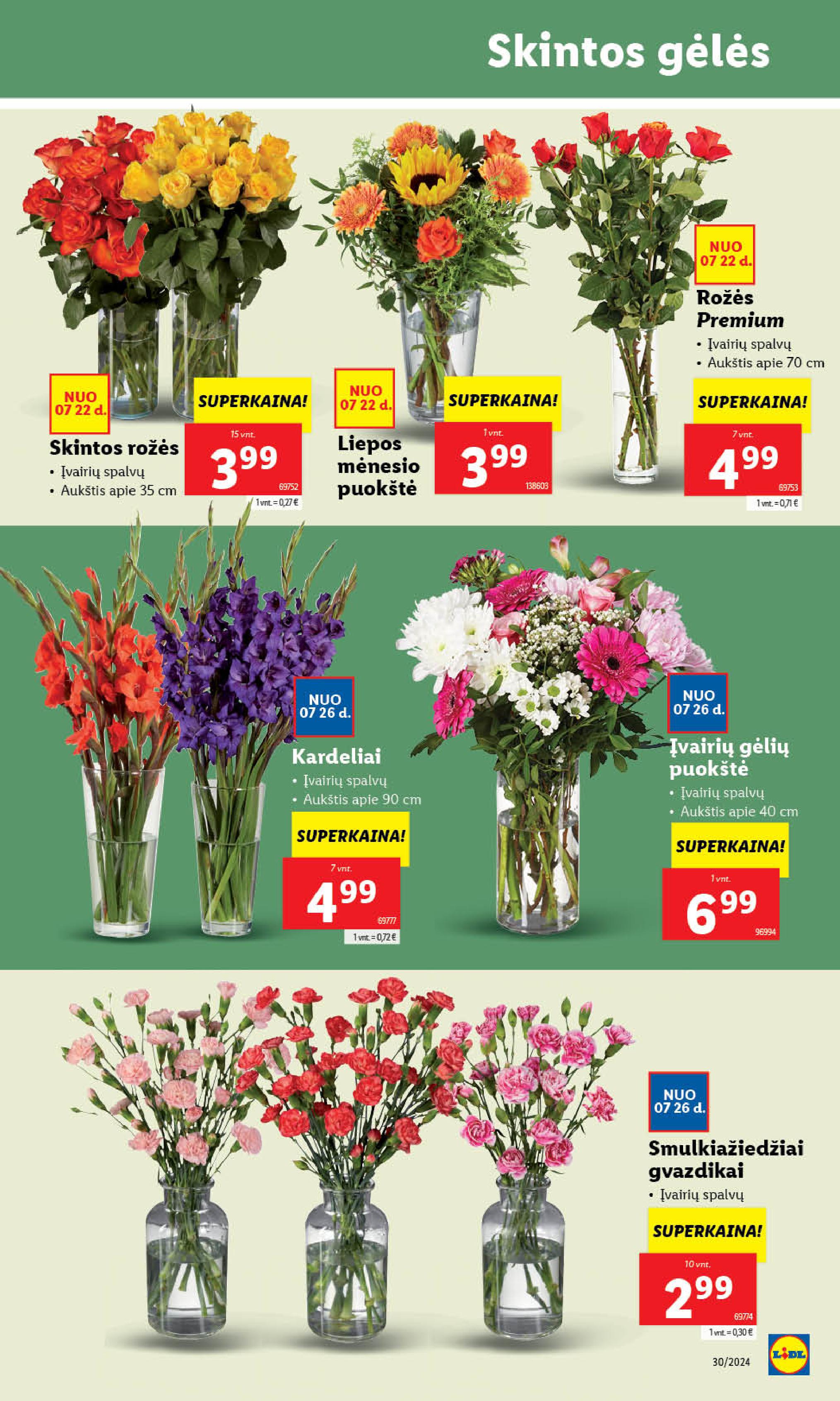 Naujausias LIDL kaininis katalogas 2024.07.22 - 2024.07.28