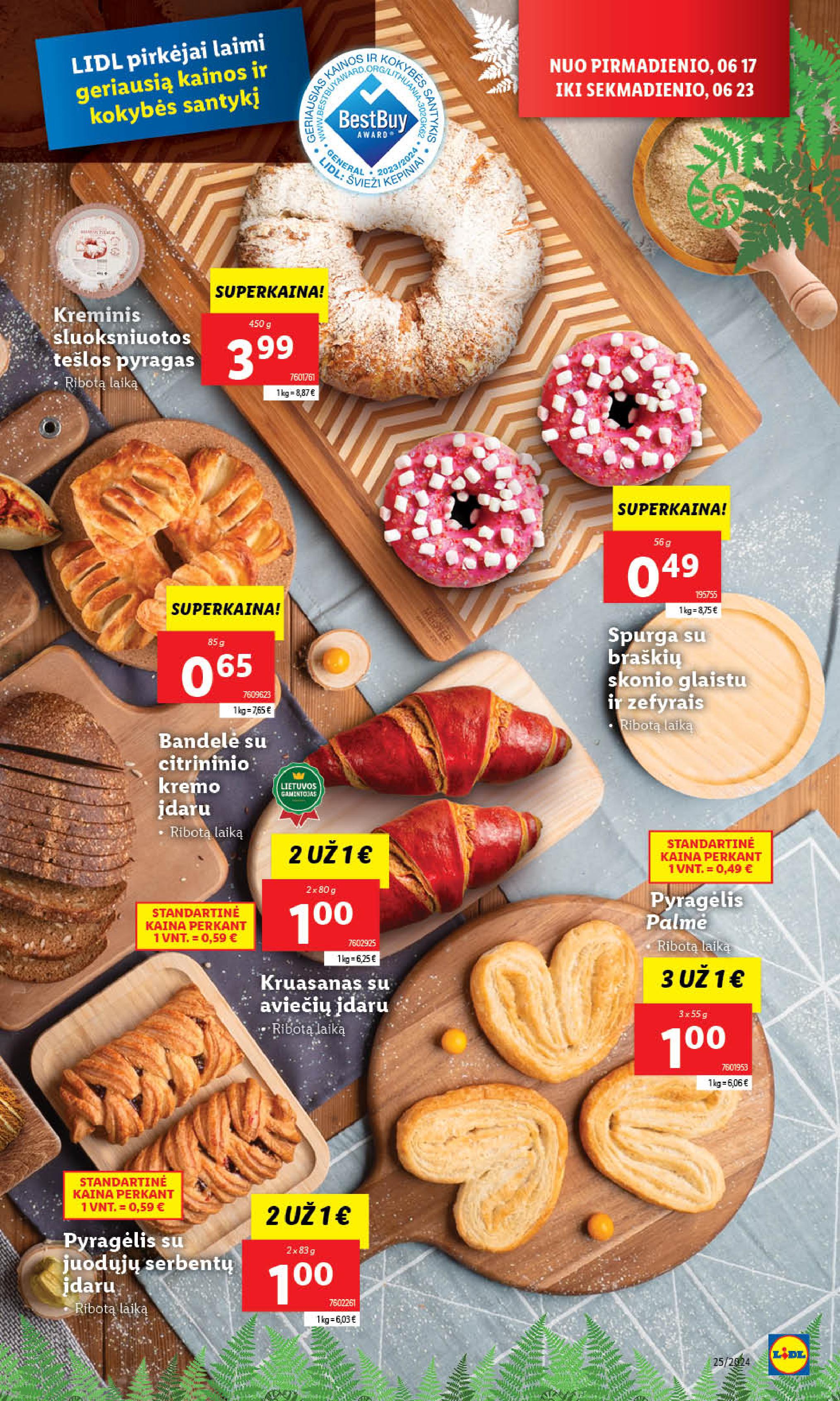 Naujausias LIDL kaininis katalogas 2024.06.17 - 2024.06.23