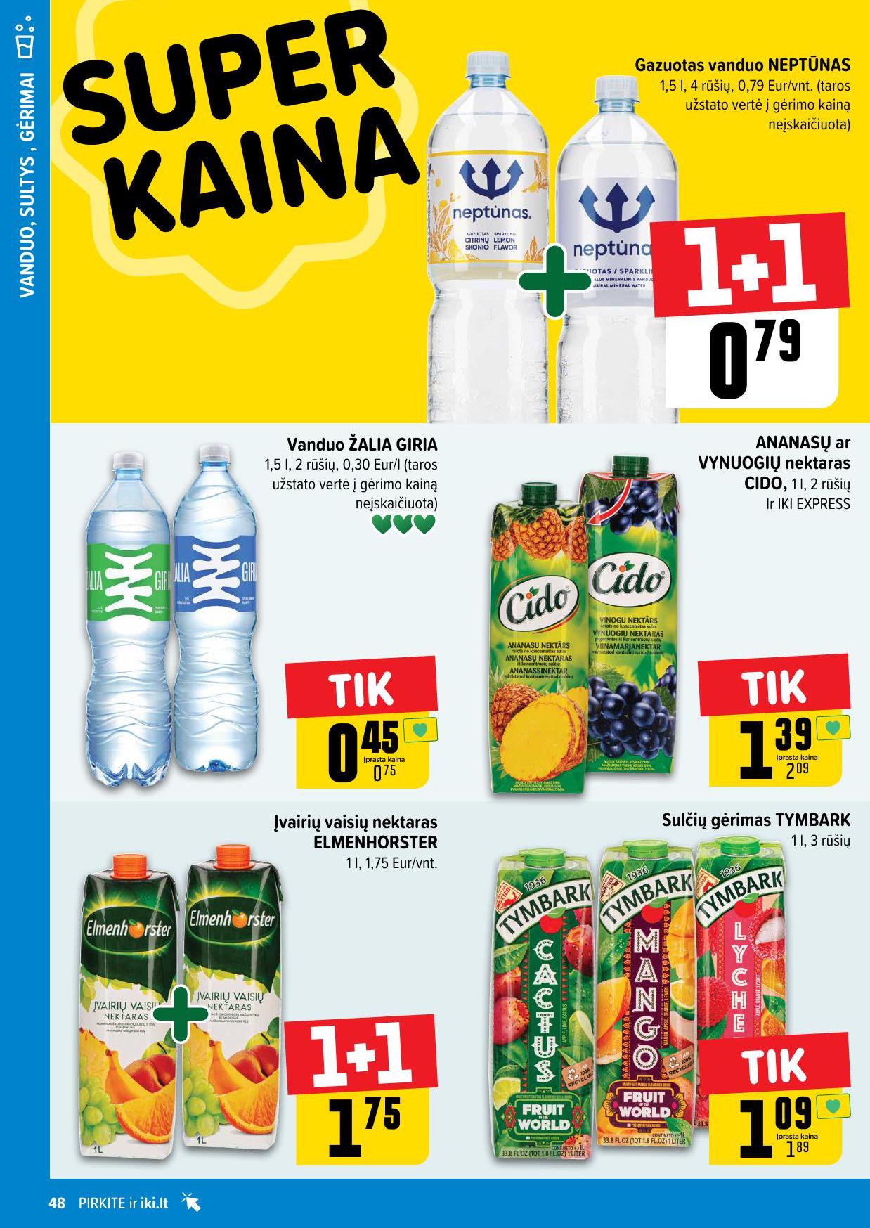 Naujausias IKI kaininis katalogas 2024.04.01 - 2024.04.07
