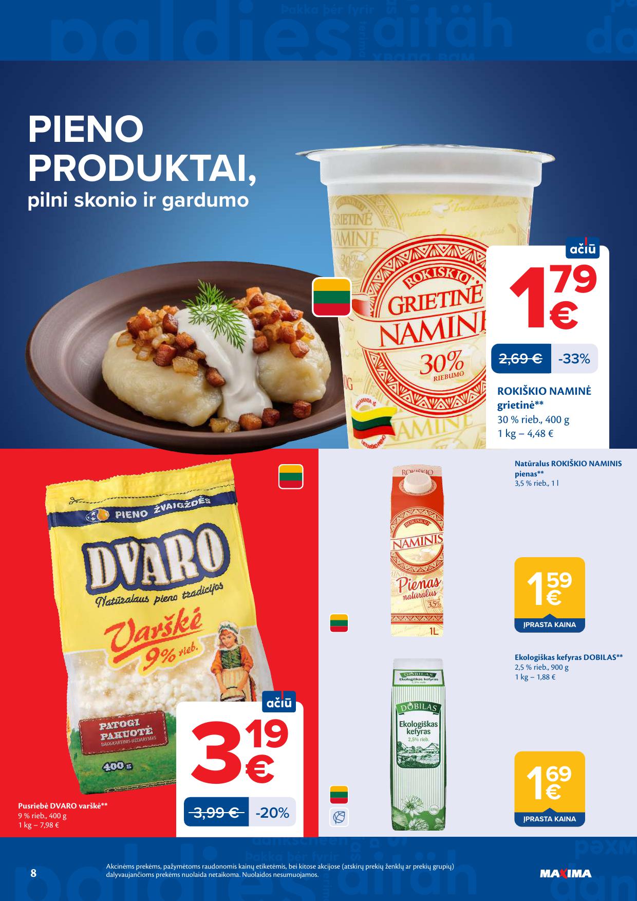 MAXIMA akcijų ir nuolaidų leidinys Nr.17 2026.04.21 - 2026.04.27