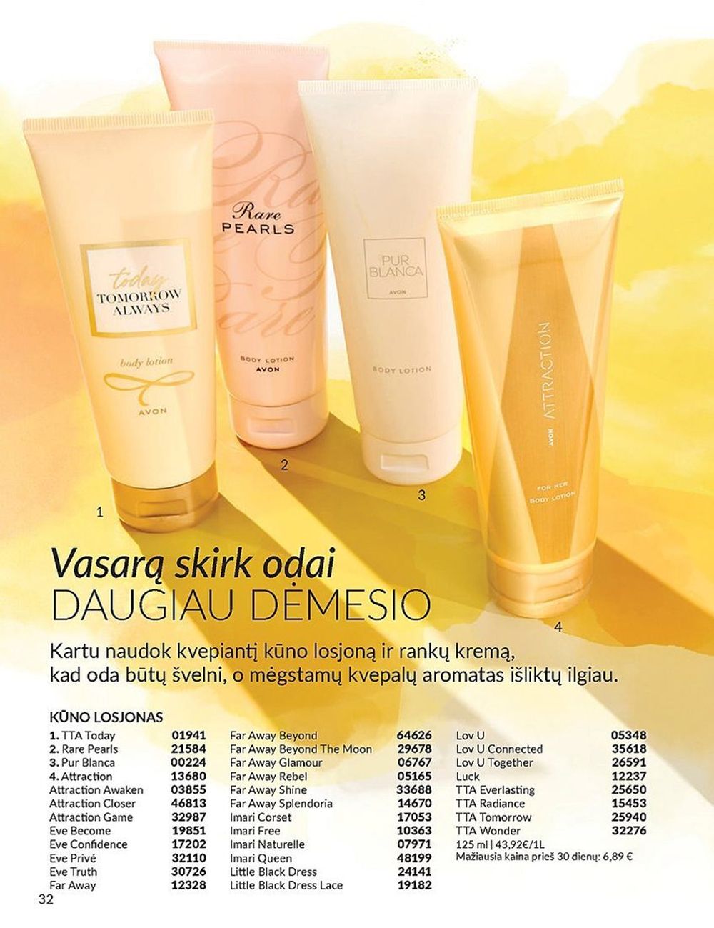 AVON katalogas galioja 2025.06.01 - 2025.06.30